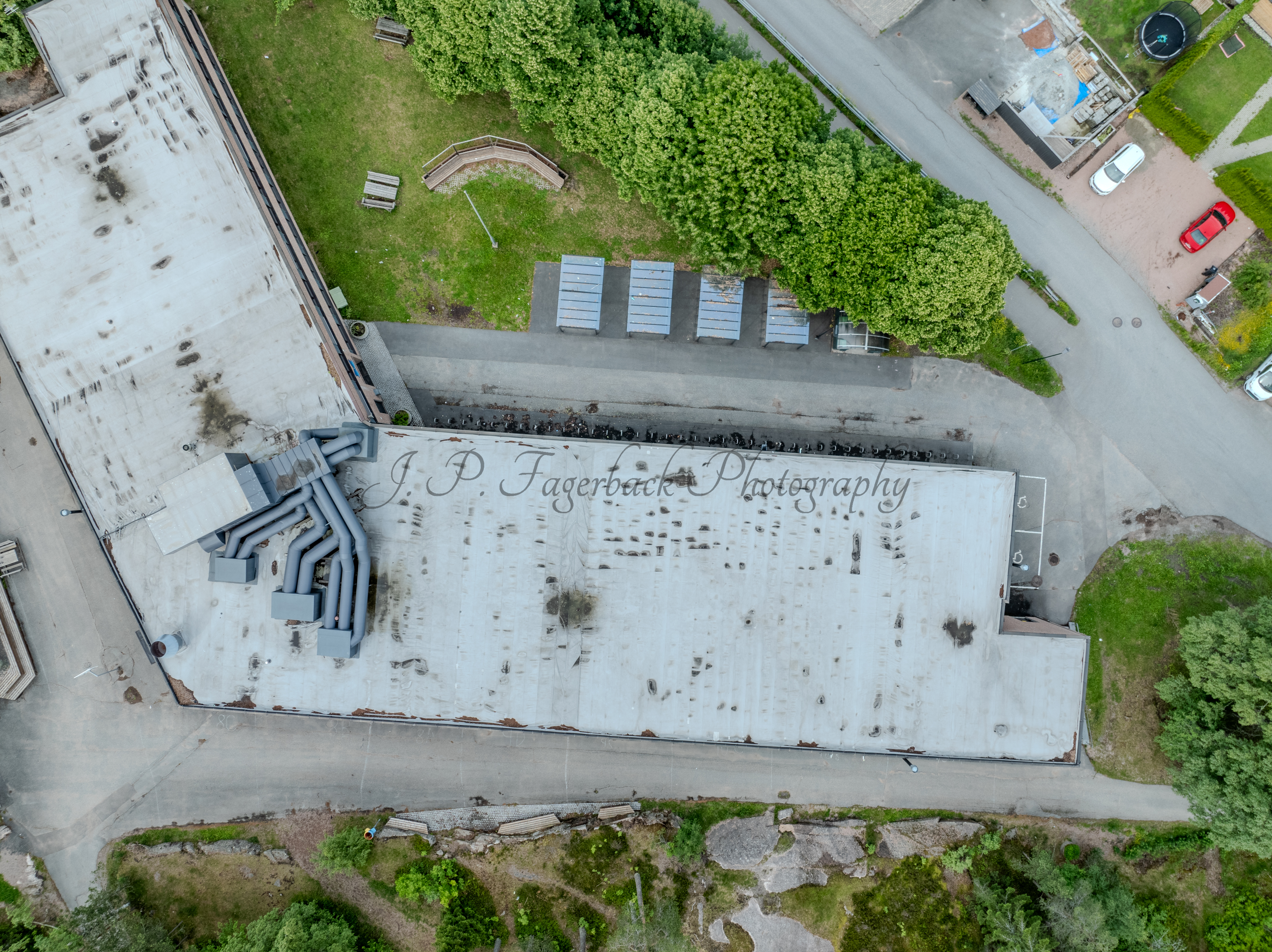 roof of a building