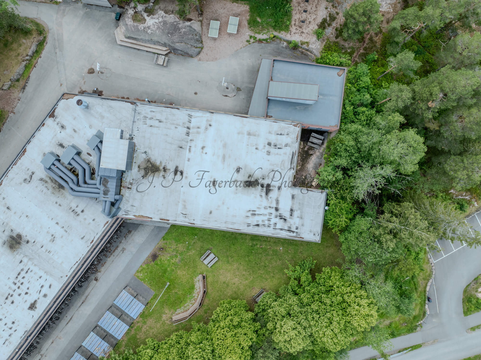 roof of a building